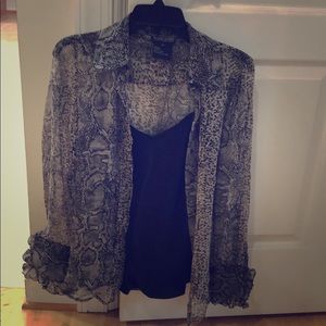 Brand New Pamela Dennis 100% silk blouse